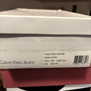 CALVIN KLEIN , Butterscotch size 9  heels